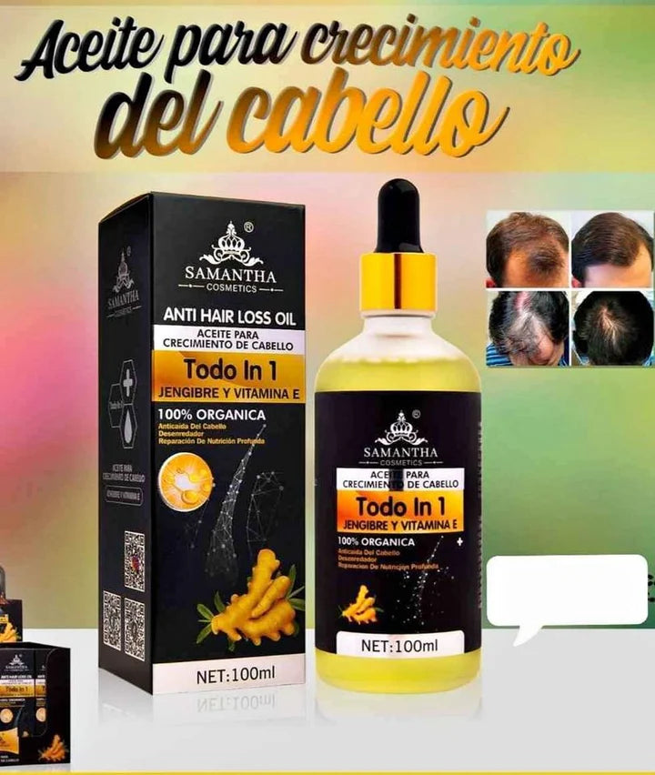 NUEVO ACEITE PARA CRECIMIENTO DE CABELLO PREMIUM