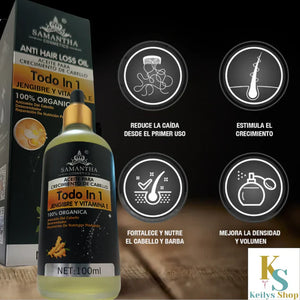 NUEVO ACEITE PARA CRECIMIENTO DE CABELLO PREMIUM